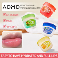 Ensemble de baumes à lèvres ADMD 24/8/4 pièces, saveur rose et citron, hydratant, anti-dessèchement, anti-fissures, longue durée, masque nourrissant pour les lèvres, soin des lèvres