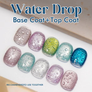 New 15ML Water Drop Seal Primer And Finish Paint <b>Clear</b> And Self-cleaning Water Drop Gel <b>Nail</b> Polish Three-Dimensional Crystal - Product Image 5