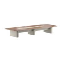 Table de conférence extensible moderne de luxe en MDF, 4m, 5m, 10 personnes, écologique, pour hôtel, école, hôpital