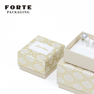 กล่องเครื่องประดับทองคำหรูหราสไตล์ยุโรป FORTE ทำมือจากกำมะหยี่ สำหรับแหวนและสร้อยคอ พร้อมบรรจุภัณฑ์เคลือบสีทองพรีเมียม กล่องเครื่องประดับชั้นนำ - Product Image 5