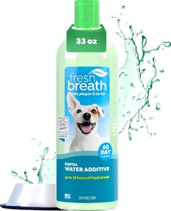 Aditivo para el Agua para Perros, Refrescante del <span class=keywords><strong>Aliento</strong></span> y Solución de Limpieza Dental, Sin Necesidad de Pasta Dental ni Cepillo de Dientes - Product Image 1