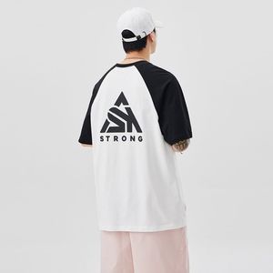Camisetas de gran tamaño para hombre con diseños de transferencia de calor de peso pesado personalizados Características <span class=keywords><strong>sostenibles</strong></span> <span class=keywords><strong>y</strong></span> antiarrugas a juego - Product Image 6