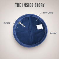 Kippa Yarmulke en daim doux bleu marine, kippa juive avec logo personnalisé brodé, vente en gros, calotte avec pince à cheveux intégrée