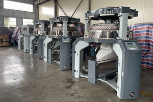 Máquina de Tejer Circular de Doble Punto Automática con Motor y Engranaje, Alta Productividad, Uso Industrial - Product Image 4