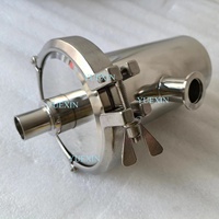 Chambre à vide de laboratoire personnalisée en acier inoxydable avec piège à eau froide