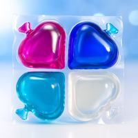 Capsules de lavage super concentrées à base de bio enzymes Lessive en gel jetable écologique pour vêtements Solution organique efficace