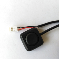 Petit interrupteur de conduite par fil, navigation GPS du véhicule, atmosphère, contrôle de la lumière, interrupteur de mode, interrupteur tactile, câble