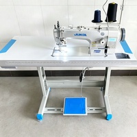 Machine à coudre point noué haute vitesse 0303D à entraînement direct, plateforme plate, pour matériaux épais, usage intensif, aiguille simple, pour cuir et tissus