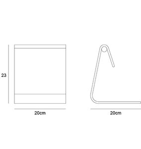 Contemporanea sofisticata lampada da tavolo in ceramica con curva originale migliore qualità di alimentazione elettrica a LED lampadina sorgente luminosa - Product Image 2