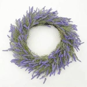 Offre Spéciale <span class=keywords><strong>couronne</strong></span> <span class=keywords><strong>de</strong></span> lavande <span class=keywords><strong>de</strong></span> printemps orne la décoration intérieure - Product Image 6