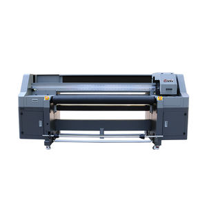 Met 4Pcs Ep Zoon I3200 Hoofd Cmyk Vernis 180Cm Afdrukken Breedte Uv Roll Flatbed Hybrid Printer - Product Image 1