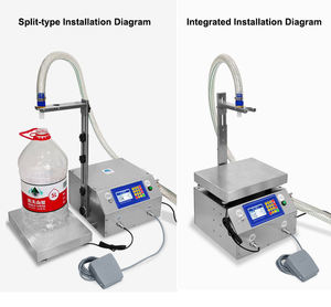 Máquina Automática de Pesaje y Llenado YU-L36, Instalación Dividida o Integrada, para Aceite, Miel, Jugo, Champú, 50g-30kg - Product Image 2