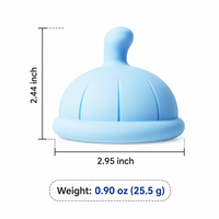 Aide à la régurgitation en silicone personnalisée pour bébé, anti-régurgitation, outil d'alimentation, produit de soin pour nouveau-né OEM ODM