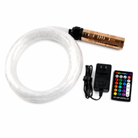 Moteur d'éclairage à fibre optique RGBW 6W, contrôle APP RF, DC 12V, effet ciel étoilé scintillant pour plafond, ciel étoilé pour voiture, toit de voiture