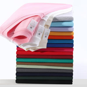 <span class=keywords><strong>T</strong></span>-shirt unisexe en coton pur 230g, anti-transpiration, à épaules droites, col rond, couleur unie, é<span class=keywords><strong>t</strong></span>é - Product Image 2