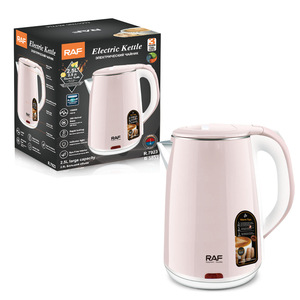 RAF Double Wall Insulation Electric Kettle Super High Quality Cool Touch Design BPA Free Keep <b>Warm</b> Function for Household Use 2L - Product Image 2