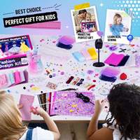Kit de création de mode fantastique et science-fiction pour filles de 6 à 12 ans, plus de 1000 pièces |   Kit de couture DIY avec 6 mannequins, cadeau d'anniversaire pour enfants