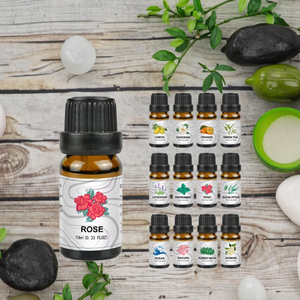Huile Essentielle Pure en Gros pour Soins de la Peau, Nourrissante, Anti-âge, Arôme Frais, Parfum Rose, Citron, Arbre à Thé, Lavande pour Visage, Corps et <span class=keywords><strong>Spa</strong></span> - Product Image 5