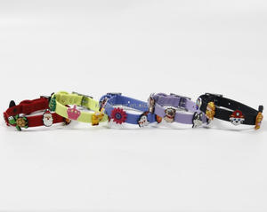 ปลอกคอสุนัขสัตว์เลี้ยงผ้าโพลีเอสเตอร์แบบเรียบง่ายชุดสายจูงยุทธวิธีทำจากพีวีซีกันน้ำได้แฟชั่นมาใหม่ <span class=keywords><strong>XS</strong></span> M L 16โลโก้ออกแบบได้ตามต้องการ - Product Image 2