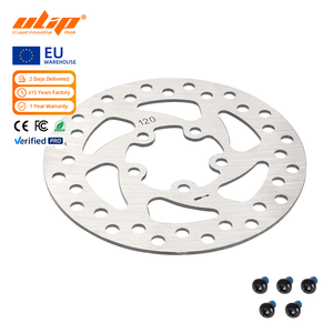 Disque de frein en acier inoxydable 120 mm pour trottinette électrique M365 Pro, accessoire de frein arrière à cinq trous 120 mm, frein à disque 120 mm - Product Image 1