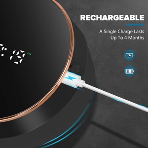 Distributeur automatique de <span class=keywords><strong>savon</strong></span> mousse ABS, écologique, pour hôtel, mural, rechargeable, sans contact, réglable, batterie au lithium, plastique - Product Image 5