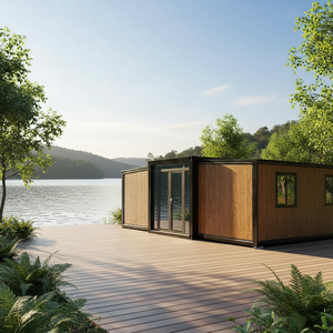 Casa Prefabricada Extensible <span class=keywords><strong>de</strong></span> 40 Pies, Villa <span class=keywords><strong>de</strong></span> Envío <span class=keywords><strong>de</strong></span> 20 Pies, Dormitorio Extensible, Casa Móvil Expandible <span class=keywords><strong>de</strong></span> 40 Pies, Casa Mágica Contenedor con Piscina - Product Image 3