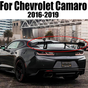 YKSRDNF ZLE Style <b>Black</b> Rear Trunk Lid <b>Wing</b> Spoiler Fit for 2016 2017 2018 2019 Chevrolet Camaro - Product Image 1