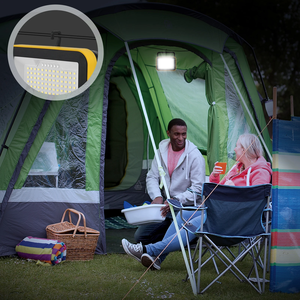 Hot <span class=keywords><strong>New</strong></span> Portable Multifonctionnel Magnétique Crochet Marché de <span class=keywords><strong>Nuit</strong></span> Puissance Affichage Abs Rechargeable Cob Torches Lampe De Poche Led Travail Lumière - Product Image 5