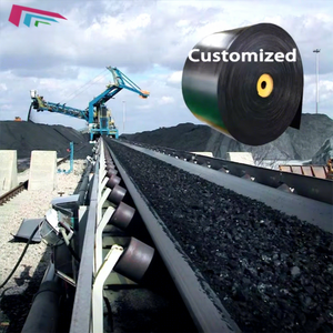 Endüstriyel Kauçuk Konveyör Bant Üreticisi EP250 Chevron Kauçuk Konveyör Bant Madencilik Taş Kırıcı Ağır Hizmet Tipi - Product Image 1