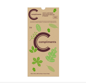 30 Gallonen 2-lagige Papierbeutel für Rasen und Laub, Biologische Abfallbeutel, Caddy-Einlagen - Product Image 3
