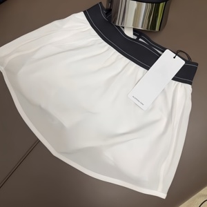 Chất Lượng Cao AI Yoga Tập Thể Dục Thiết Lập Của Phụ Nữ Đàn Hồi Cao Áo Ngực Thể Thao Tank Top + Xà Cạp Ngắn Váy 2-Mảnh Thiết Kế Chạy Bộ Thiết Kế - Product Image 5