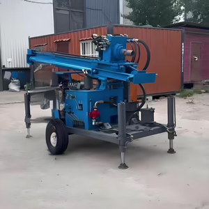 Yüksek performanslı kamyon römork monte 200m su kuyu sondaj donanımı kaya sondaj mobil makine - Product Image 1