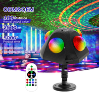 Prix de gros, nouveau design, lumière laser magique RGB rotative à 360 degrés, 15W 5V, pour DJ, bar, KTV, fête, scène