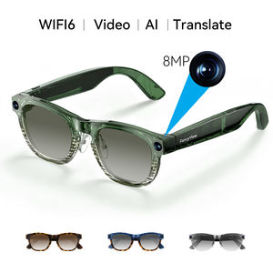 Gafas Inteligentes con IA, Cámara de 8MP, Toma de Fotos y Grabación de Video, Wifi 6, Transferencia Rápida, Asistente de Voz con IA, Traducción en Tiempo Real - Product Image 1