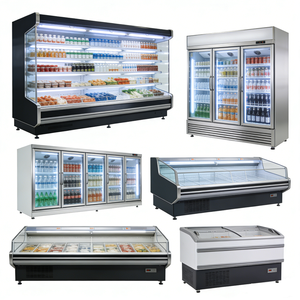 Congelatore Verticale Commerciale a Doppia Temperatura Personalizzato, Soluzione Completa per Attrezzature da Cucina/Supermercato - Product Image 1