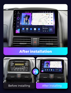 Navifly Car Navigation Sedan Radio Headunit Frame Kit Arnés QLED Soporte de pantalla Inalámbrico Car-Play para Honda <span class=keywords><strong>CRV</strong></span> 2002-2005 - Product Image 3