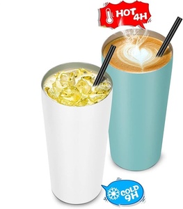 Gobelet <span class=keywords><strong>à</strong></span> <span class=keywords><strong>café</strong></span> en acier inoxydable, une tasse pour trois boissons, thermos isolé sous vide, gobelet portable d'extérieur - Product Image 4