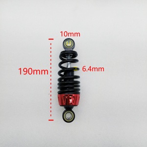 Amortiguador Trasero para Bicicleta Eléctrica de 190 mm, Amortiguador Hidráulico para Scooter, Suspensión Trasera de Resorte de 6,4 mm - Product Image 2