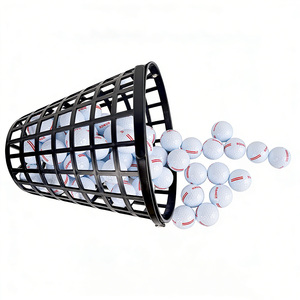 Pelota <span class=keywords><strong>de</strong></span> <span class=keywords><strong>Golf</strong></span> <span class=keywords><strong>de</strong></span> Práctica con Material Surlyn Limitado, Distancia <span class=keywords><strong>de</strong></span> Vuelo Reducida, con Canasta <span class=keywords><strong>de</strong></span> <span class=keywords><strong>Golf</strong></span> - Product Image 3