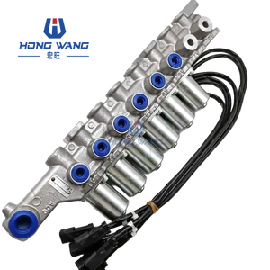 Kit de vanne solénoïde hydraulique premium HongWang YN35V00039F1 pour excavatrice PC200-6 Noir Compatible avec 6D102 6D95 - Product Image 1