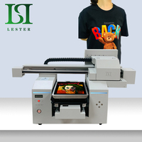 LSTA3-LT0020 Nueva Máquina de Impresión de Camisetas con Fotos en 3D, Impresora DTG de Alta Velocidad para Impresión Directa en Prendas