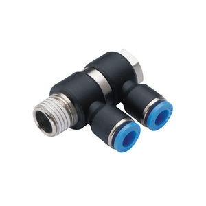 Acoplamiento Neumático de Conexión Rápida Xingyi Technology PHT4 6 8 10 01 02 03 04 2, Cuerpo de Plástico y Cobre, Conexión Recta - Product Image 2