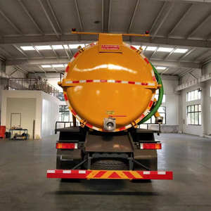 Camión de Succión de Aguas Residuales Dongfeng Tianlong 6x4, Camión de Succión de Alta Presión con Tanque de Vacío para Descarga de Aguas Residuales - Product Image 5