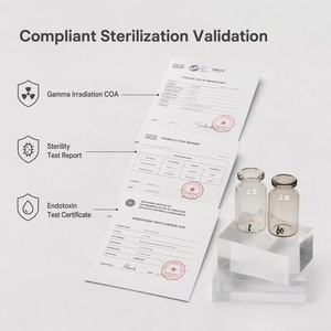 Botellas RTU Preesterilizadas QT Gamma, Documentación de Validación COA Completa, Cumplen con los Estándares de Auditoría Farmacéutica de EE. UU. - Product Image 6