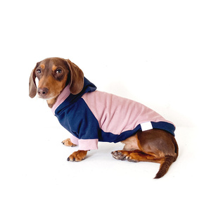 Qiqu Pet Supplies Custom New Designer Bamboo Cotton Warm Fleece <strong>Dog</strong> Hoodie Olive Green Dachshund <strong>Clothes</strong> <strong>Sausage</strong> <strong>Dog</strong> <strong>Clothes</strong> - Product Image 3