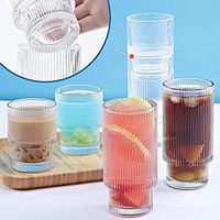 Tasse à thé en borosilicate à double paroi de 450ml avec couvercle infuseur en verre transparent Boissons chaudes épaissies pour sachet de thé Service à café et thé en gros