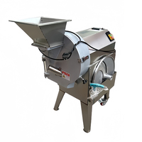 Machine de haute efficacité pour la découpe, le séchage et le broyage de chips de patate douce, d'igname, d'oignon rouge et d'échalote