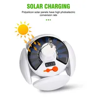 Lampes solaires pliantes 2029, lampes de Camping LED rechargeables, lanternes de Football, d'urgence, éclairage de marché extérieur, projecteur suspendu