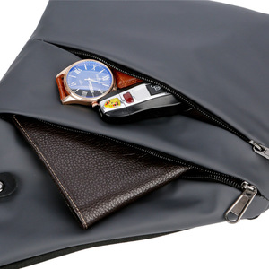 Sac à dos antivol imperméable pour homme, sac de voyage à bandoulière, sac de poitrine pour homme, sac bandoulière - Product Image 2