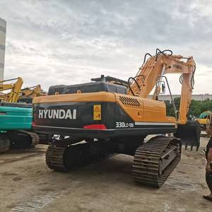 Excavadora Hyundai 330LC-9S usada de alta calidad, 33 toneladas, hecha en Corea, precio negociable con componente de núcleo de motor en stock - Product Image 1